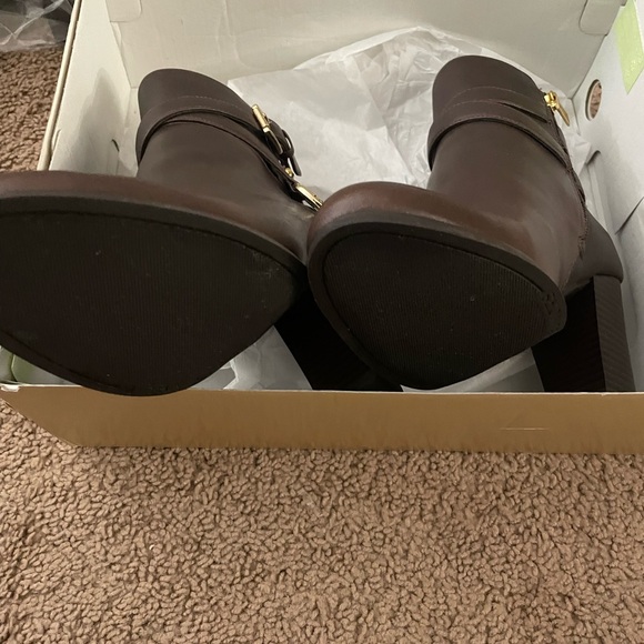 Michael Kors Preston Studded Leather Ankle Boot - Picture 4 of 6